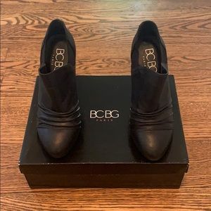 BCBG Benita Black Booties